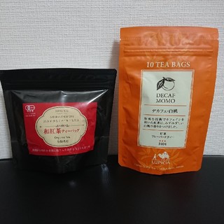 ルピシア(LUPICIA)のkiko様 専用 長崎県五島産紅茶和紅茶、ルピシアデカフェ・白桃(茶)
