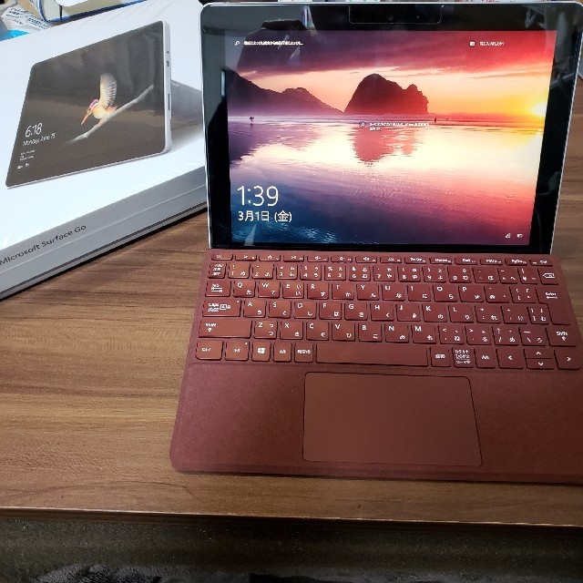 Microsoft - Surface Go 128GB/8GBモデル Office付 タイプカバー付