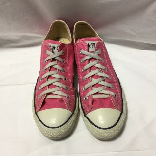 コンバース(CONVERSE)のCONVERCE ローカット スニーカー チャックテイラー ピンク 26.5 8(スニーカー)