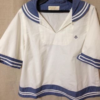 ダブルクローゼット(w closet)のダブルクローゼット セーラーブラウス♡(シャツ/ブラウス(長袖/七分))