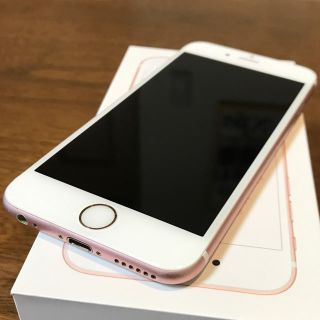 アイフォーン(iPhone)のiPhone 6s 16GB SIMフリー ピンク色(スマートフォン本体)