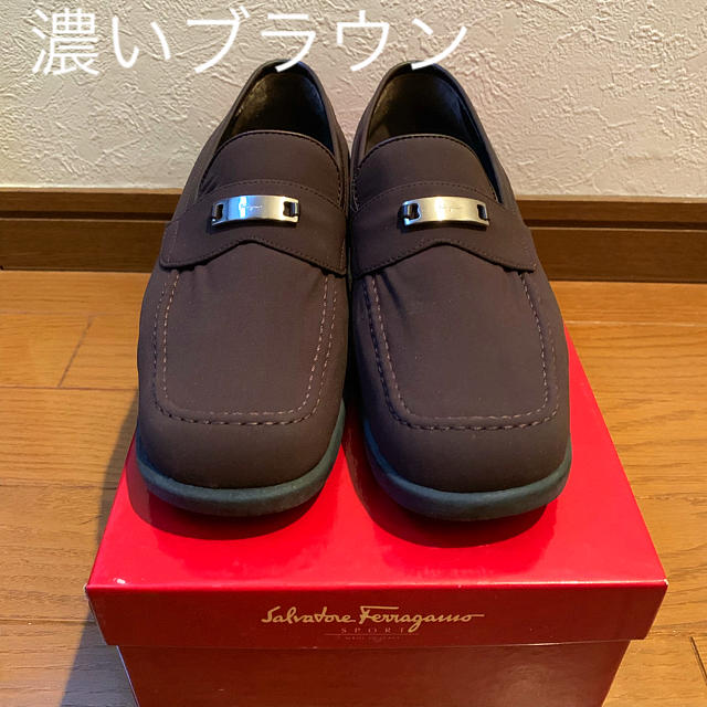 Ferragamo(フェラガモ)の正規品  美品 フェラガモ スポーツ シューズ レディースの靴/シューズ(ローファー/革靴)の商品写真