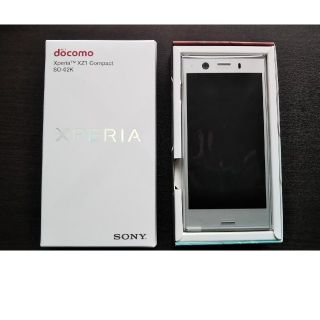 エヌティティドコモ(NTTdocomo)のXperia XZ1 Compact SO-02K docomoスマホ(スマートフォン本体)