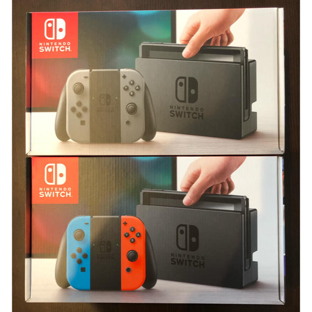 世界的に有名な スイッチ ニンテンドー - Switch Nintendo ネオン×1台