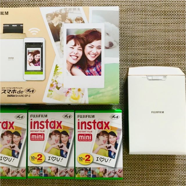 【フィルム50枚付】スマホdeチェキ[instax SHARE SP-2]