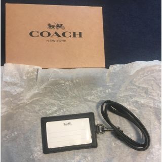 コーチ(COACH)の【新品未使用】COACH カードケース 定期入れ IDホルダー(名刺入れ/定期入れ)