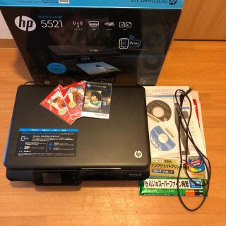 ヒューレットパッカード(HP)のhp プリンタ photosmart 5521 複合機(PC周辺機器)