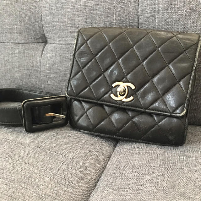 確実正規品‼️ CHANEL ❤️ シャネル ヴィンテージ ウエストポーチ