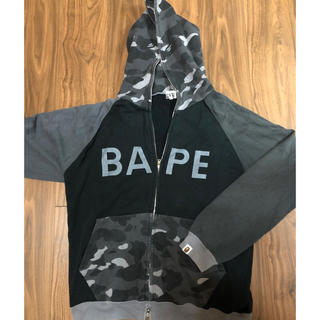 アベイシングエイプ(A BATHING APE)のエイプ パーカー ロゴ(パーカー)