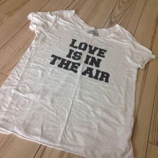 ザラ(ZARA)のZARA ロゴTシャツ M(Tシャツ(半袖/袖なし))