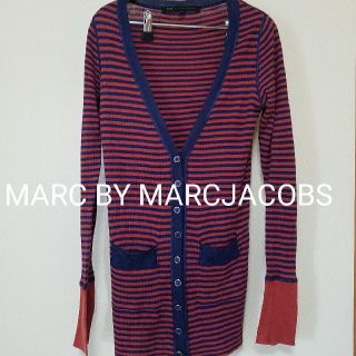 マークバイマークジェイコブス(MARC BY MARC JACOBS)のMARC BY MARCJACOBS ボーダーカーディガン(カーディガン)