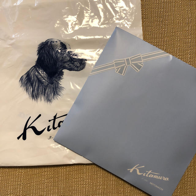 Kitamura(キタムラ)のKitamuraタオルハンカチ 新品 箱付き レディースのファッション小物(ハンカチ)の商品写真