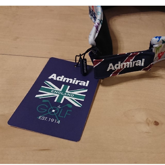 Admiral(アドミラル)のadmiralサンバイザー スポーツ/アウトドアのゴルフ(その他)の商品写真