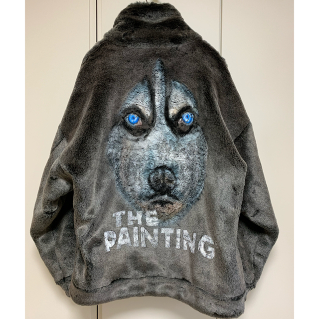 doublet ANIMAL HAND-PAINTED FUR JACKET