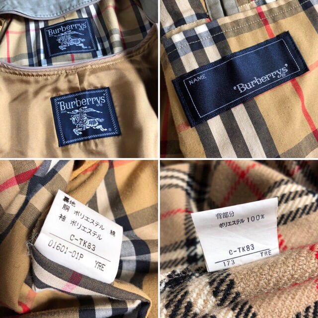 BURBERRY - 90s Burberrys バーバリーズ ステンカラーコート ノバ ...