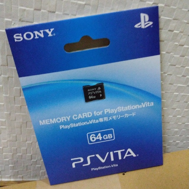 【新品】PS Vita メモリーカード　64GBゲームソフト/ゲーム機本体