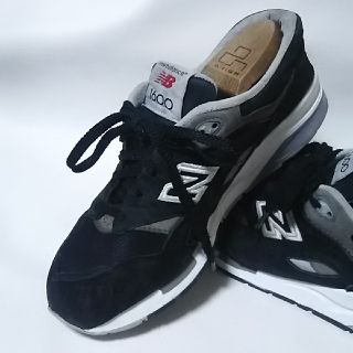 ニューバランス(New Balance)の
定2.5万限定名作!ニューバランス1600牛革レザースニーカー希少黒銀！


(スニーカー)