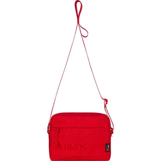 19ss 立ち上げ Supreme Shoulder Bag Red バッグ 1