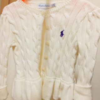 ラルフローレン(Ralph Lauren)のカーディガン 80(カーディガン/ボレロ)