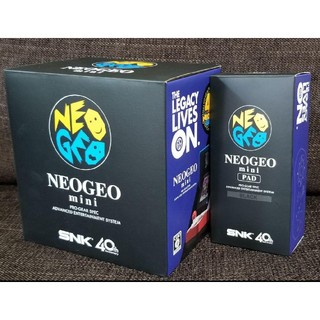 SNK - SNK NEOGEO mini ゲーム機本体+PAD Black セットの通販｜ラクマ