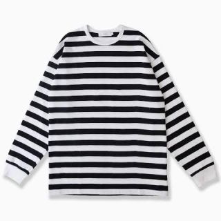 コモリ(COMOLI)の新品 graphpaper Border ls tee 19ss (Tシャツ/カットソー(七分/長袖))