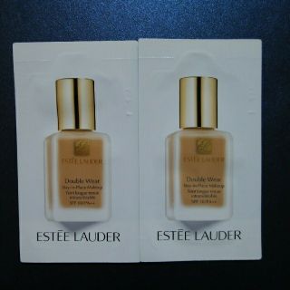 エスティローダー(Estee Lauder)のエスティローダー♡ダブルウェア12デザートベージュ　サンプル(サンプル/トライアルキット)