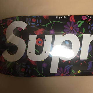 シュプリーム(Supreme)の送料込 Airbrushed Floral Skateboard ブラック(スケートボード)