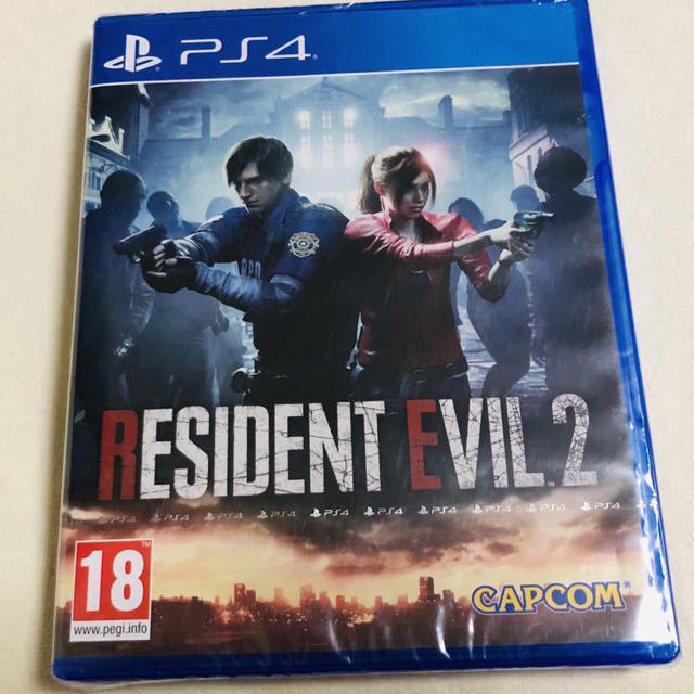 バイオハザードRe2 北米版Resident Evil 2 - PS4新品未使用