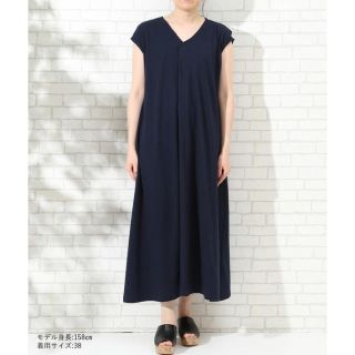 ロペピクニック(Rope' Picnic)のROPE' PICNIC新品センタータックカットマキシワンピース(ロングワンピース/マキシワンピース)