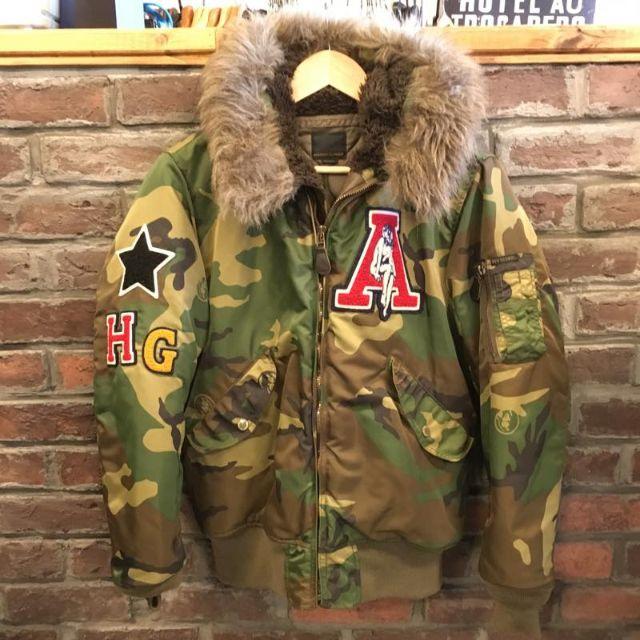 美品!ヒステリックグラマー プリマロフト エアフォース フ―デッドジャケット M | フリマアプリ ラクマ