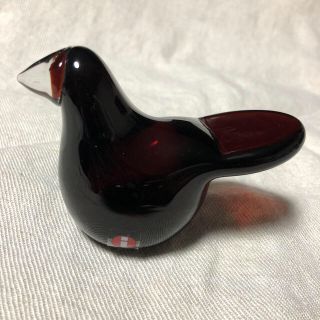 イッタラ(iittala)のイッタラ シエッポ ブラウン×クリア(置物)