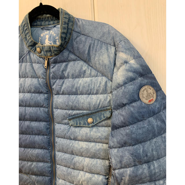 MONCLER(モンクレール)のJOTT デニムライダースダウン サイズS メンズのジャケット/アウター(ダウンジャケット)の商品写真