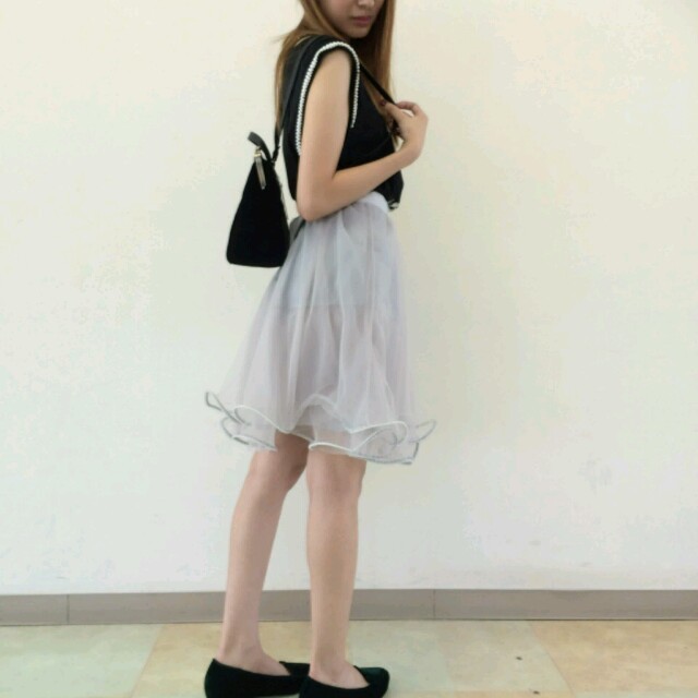 Lily Brown(リリーブラウン)のチュールスカート♡ レディースのスカート(ミニスカート)の商品写真