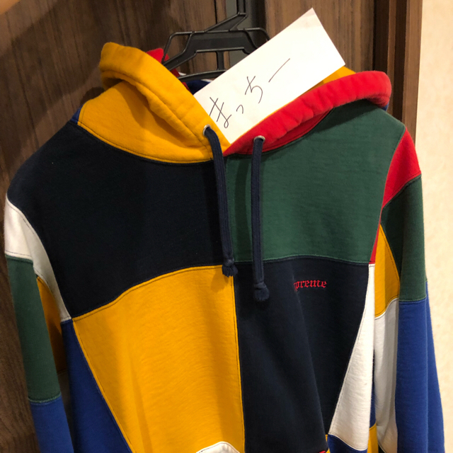 supreme patchwork hoodie パーカー