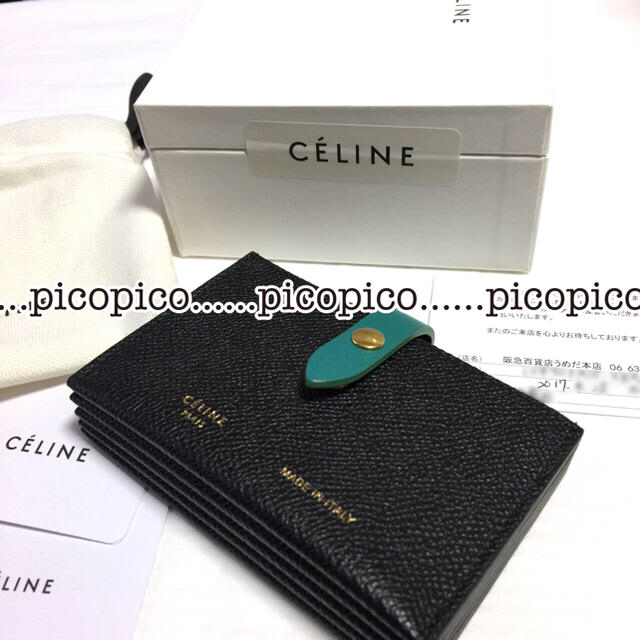 celine(セリーヌ)の新品 セリーヌ celine アコーディオン カードホルダー カードケース 今季 レディースのファッション小物(その他)の商品写真