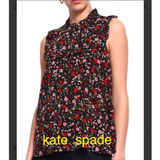 ケイトスペードニューヨーク(kate spade new york)の【kate spade】フローラルトップス(カットソー(半袖/袖なし))