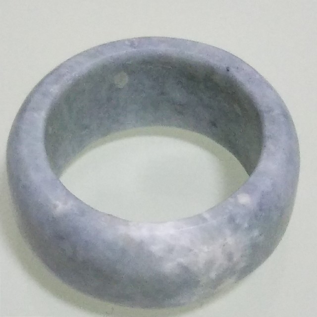 No.0205 硬玉翡翠の指輪 ◆ 糸魚川 青海産 ラベンダー ◆ 天然石 レディースのアクセサリー(リング(指輪))の商品写真