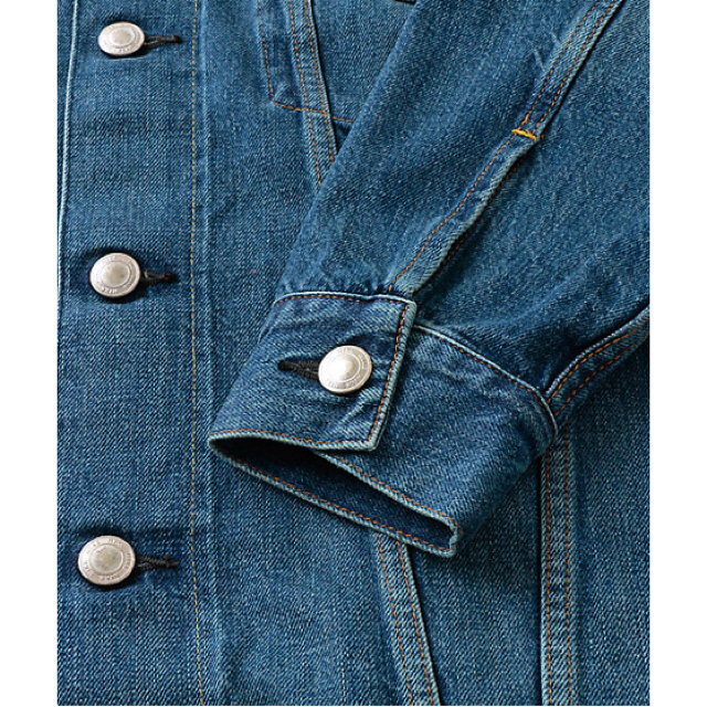 HYKE(ハイク)のHyke denim jacket type 3 / big fit レディースのジャケット/アウター(Gジャン/デニムジャケット)の商品写真