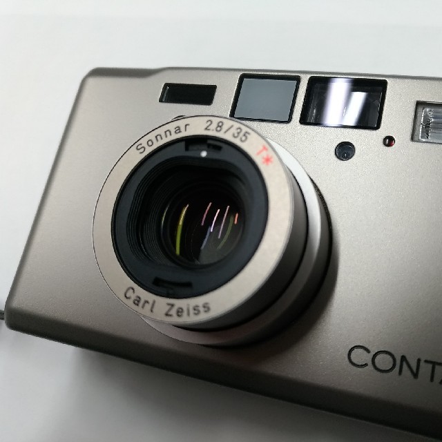 おすすめ CONTAX T3 点検整備済み 美品 専用ケース付き フィルムカメラ