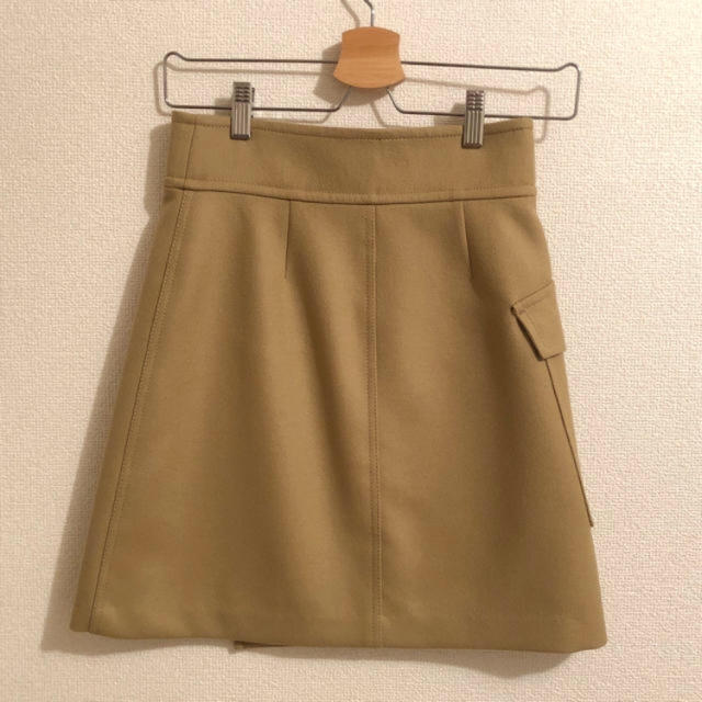 MACPHEE(マカフィー)のmacphee メルトンラップスカート 定価18,360円 レディースのスカート(ひざ丈スカート)の商品写真