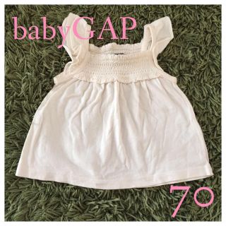 ベビーギャップ(babyGAP)のbabyGAP 肩フリルキャミソール(その他)