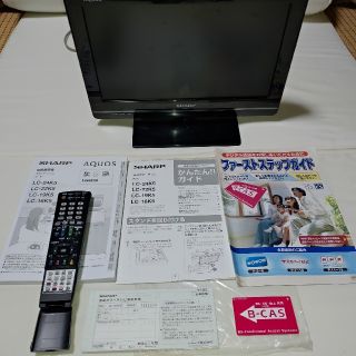 シャープ(SHARP)の【2011年製】SHARP 16型LED液晶テレビ LC-16K5(テレビ)