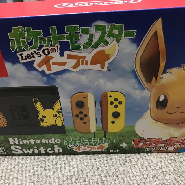 新品☆Switch ポケモン イーブイ モンスターボール Puls付家庭用ゲーム機本体