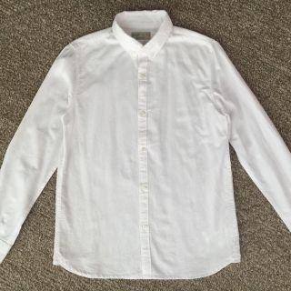 ザラキッズ(ZARA KIDS)のオックスフォードシャツ 白 ホワイト 150cm(152cm)(ブラウス)