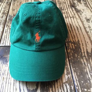 ラルフローレン(Ralph Lauren)のPOLO Ralph Lauren ベルトバックキャップ グリーン(キャップ)