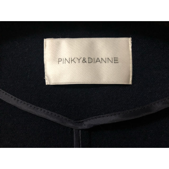 Pinky&Dianne(ピンキーアンドダイアン)の美品 PINKY&DIANNE フーデットコート♪ レディースのジャケット/アウター(ロングコート)の商品写真