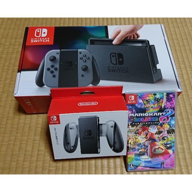 Nintendo Switch Joy-Con充電グリップ マリオカート８セット