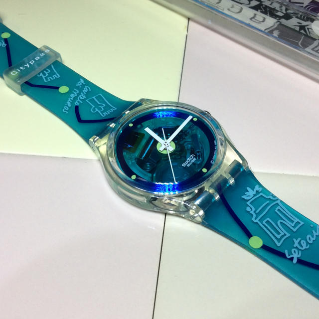 swatch(スウォッチ)のswatch スケルトン 時計 レディースのファッション小物(腕時計)の商品写真