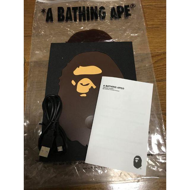 A BATHING APE WIRELESS CHARGER 新品未使用