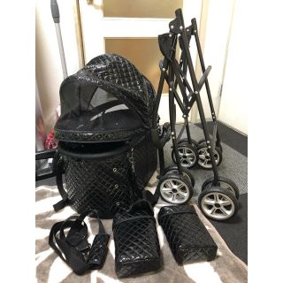 天使のカート シャンアンジェ ブラックキルトMサイズVer.3送込値下げの